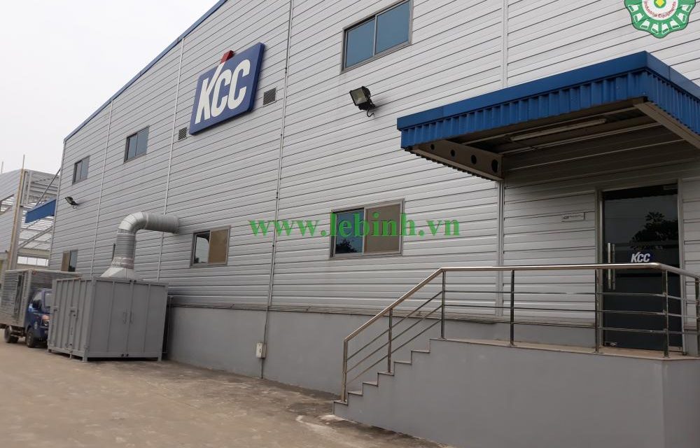 Chống Thấm Bể Dung Môi Dự Án Nhà Máy KCC Bắc Ninh