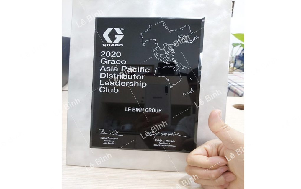 Lê Bình Năm 2020 Tiếp Tục Được Nhận Huy Hiệu Top Nhà Phân Phối Graco Tại Thái Bình Dương