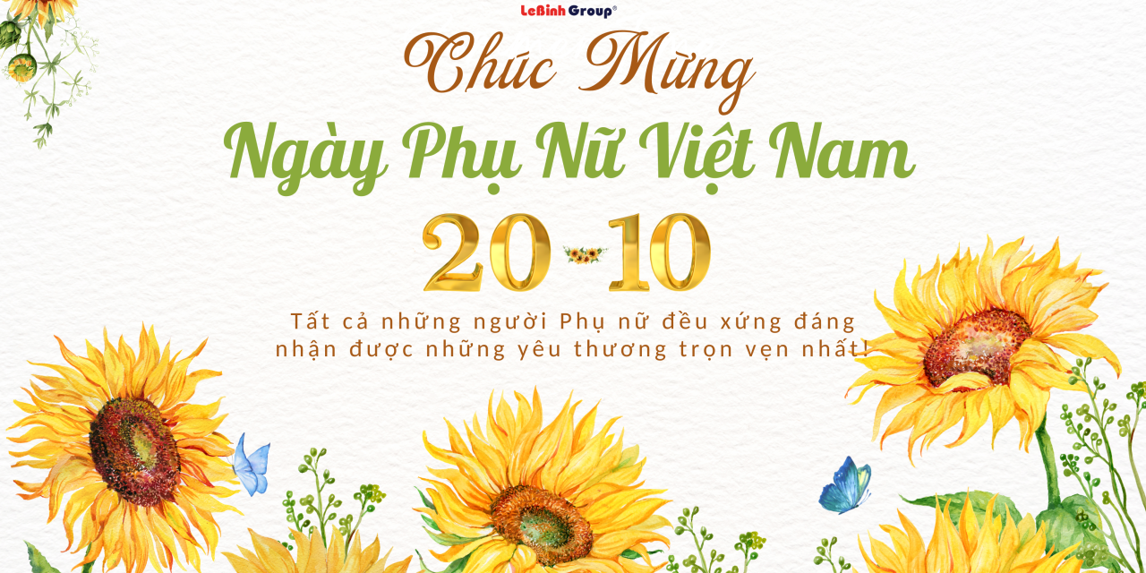 Rực Rỡ Sắc Hướng Dương: Sự Kiện 20-10 Đầy Ý Nghĩa Tại Lê Bình