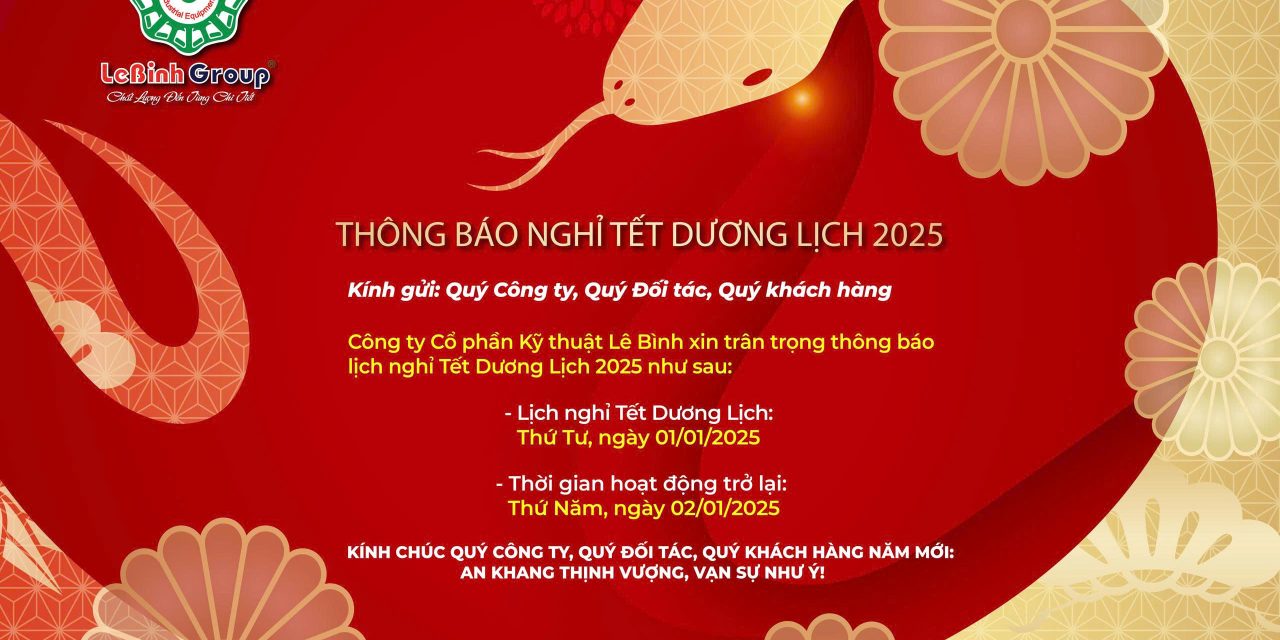 Thông Báo Nghỉ Tết Dương Lịch năm 2025